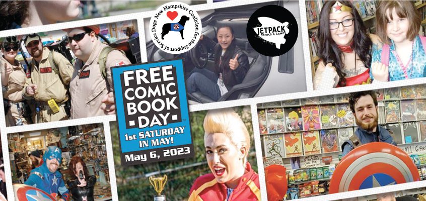 free comic book day is May 6th 2023