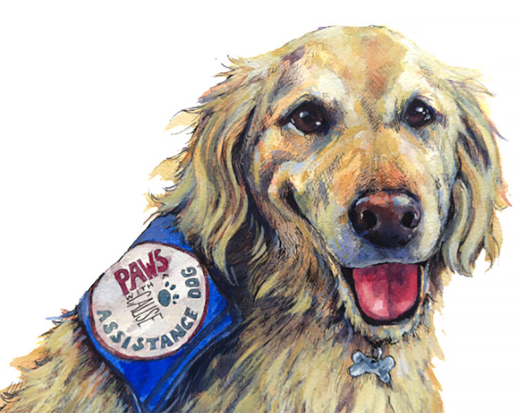 Portrait of Japhy by Meghan Taylor